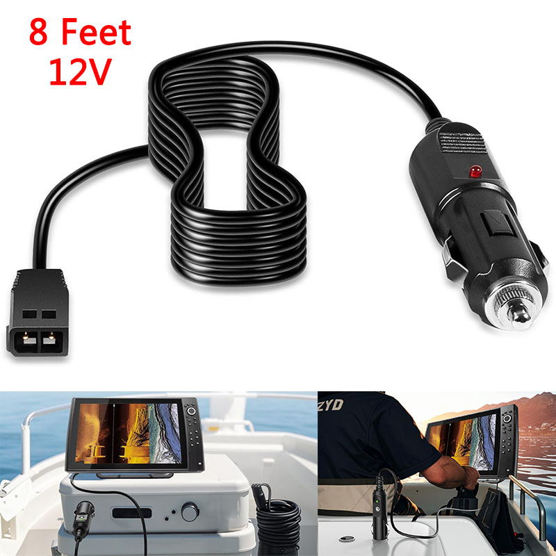 Fish Finder Charger - สายไฟ 12V รุ่น 720105-1 สำหรับเครื่องชาร์จเครื่องหาปลา ใช้ได้กับ