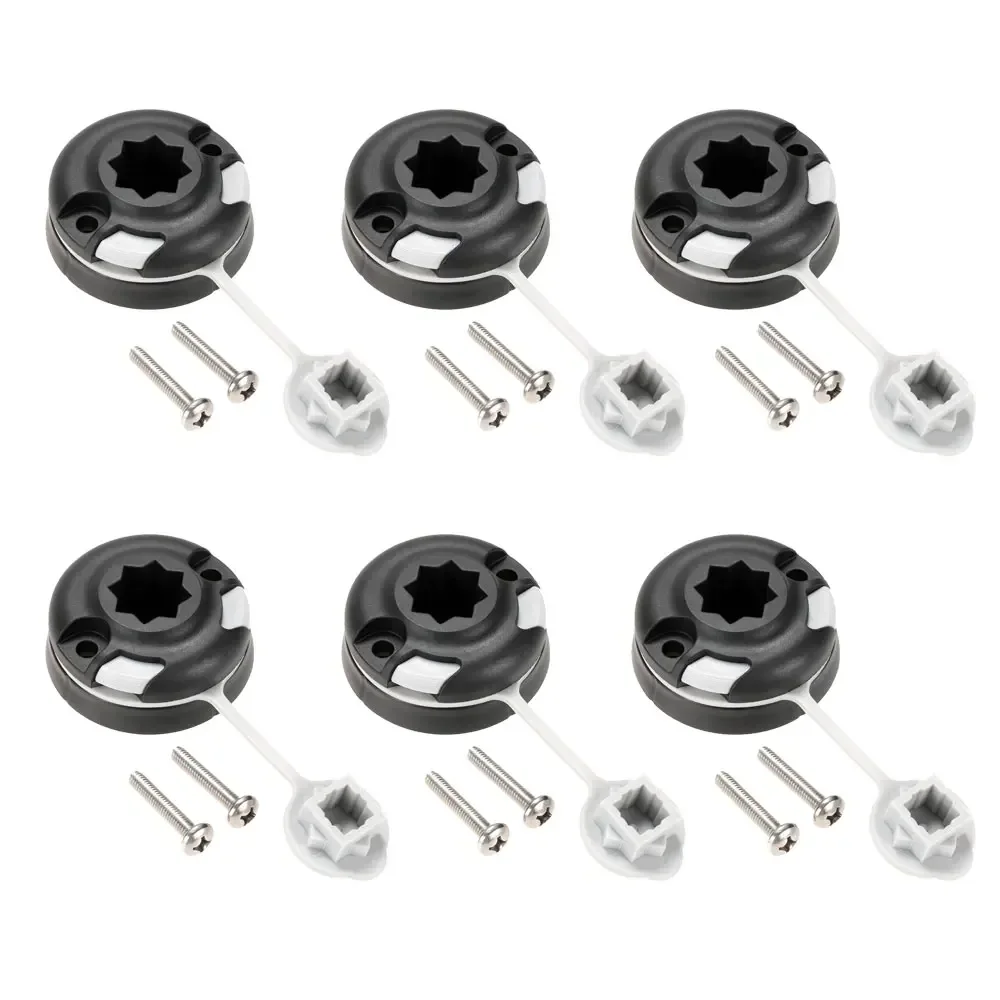 Fish Finder Mount - 8/6/4/1PC เรือแคนู Kayak Star Mount ฐานเรือตกปลาทะเล