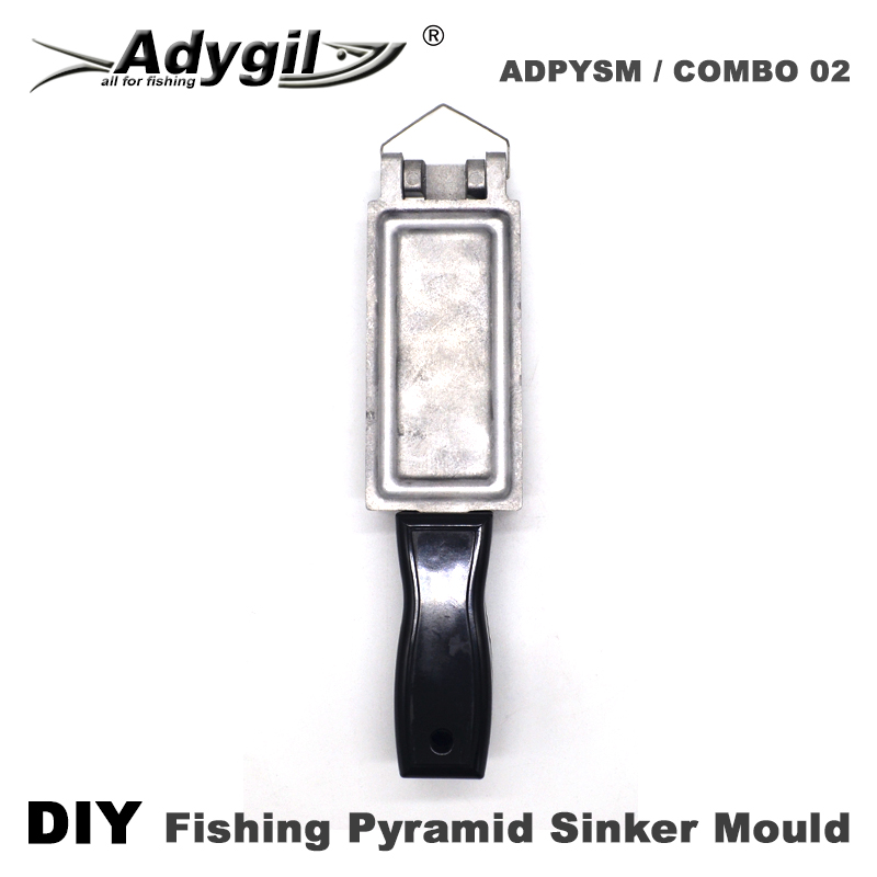 Adygil แม่พิมพ์ Sinker พีระมิด - Fishing Depth Finder บทวิจารณ์และราคา