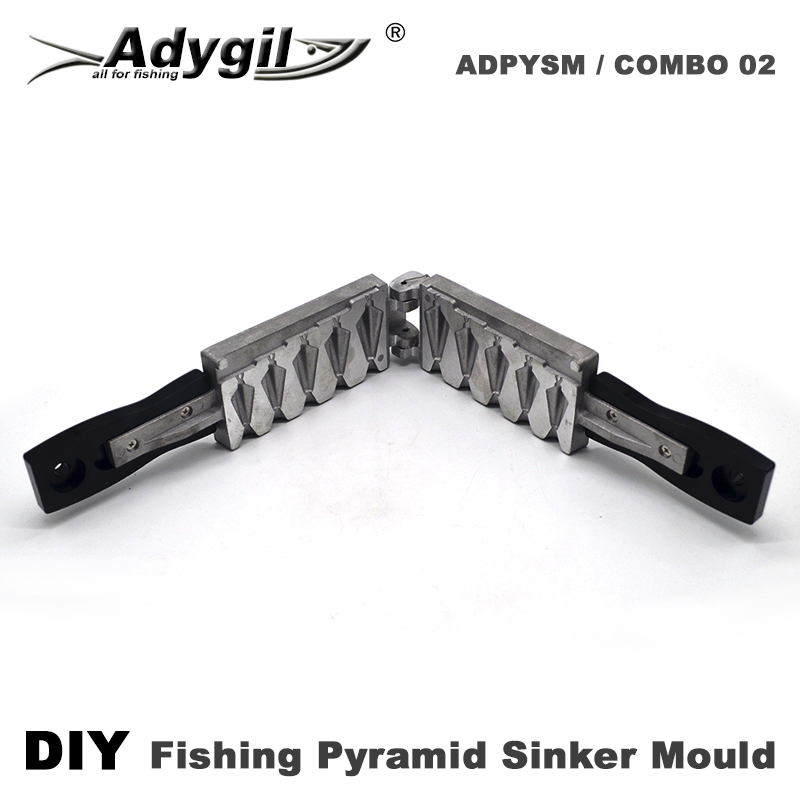 Adygil แม่พิมพ์ Sinker พีระมิด - Fishing Depth Finder บทวิจารณ์และราคา