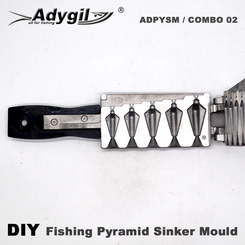 Adygil แม่พิมพ์ Sinker พีระมิด - Fishing Depth Finder บทวิจารณ์และราคา