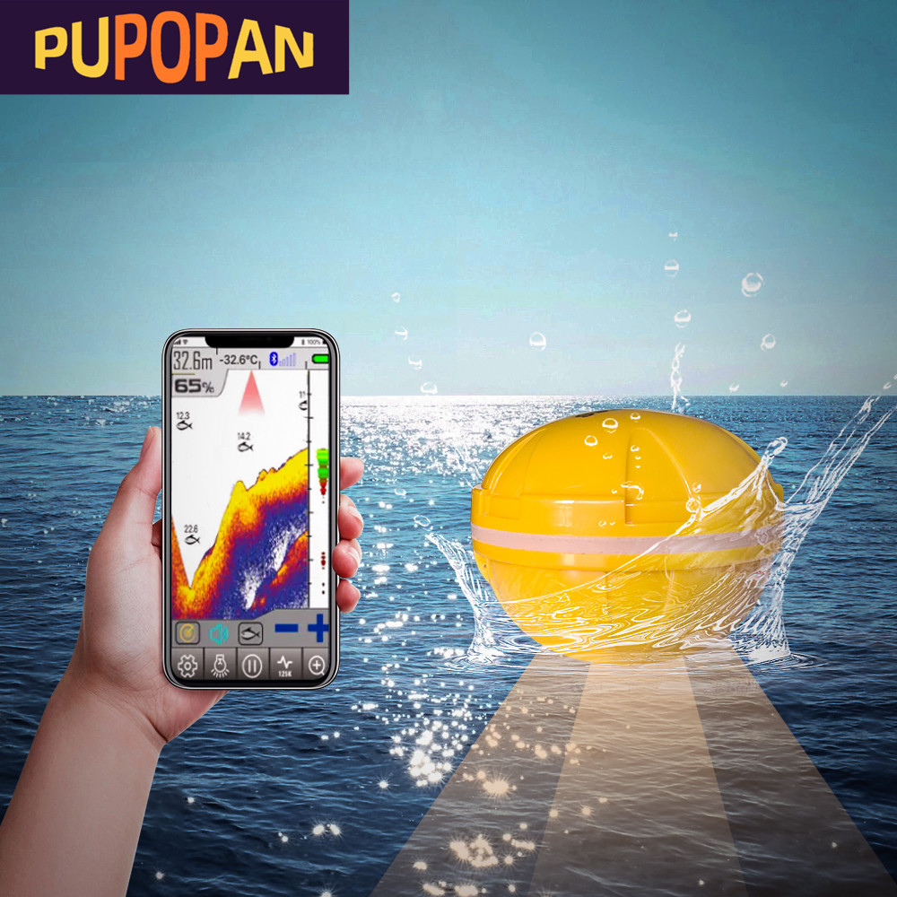 PUPOPAN 100M ยี่ห้อใหม่โทรศัพท - Fish Finder Gps บทวิจารณ์และราคา