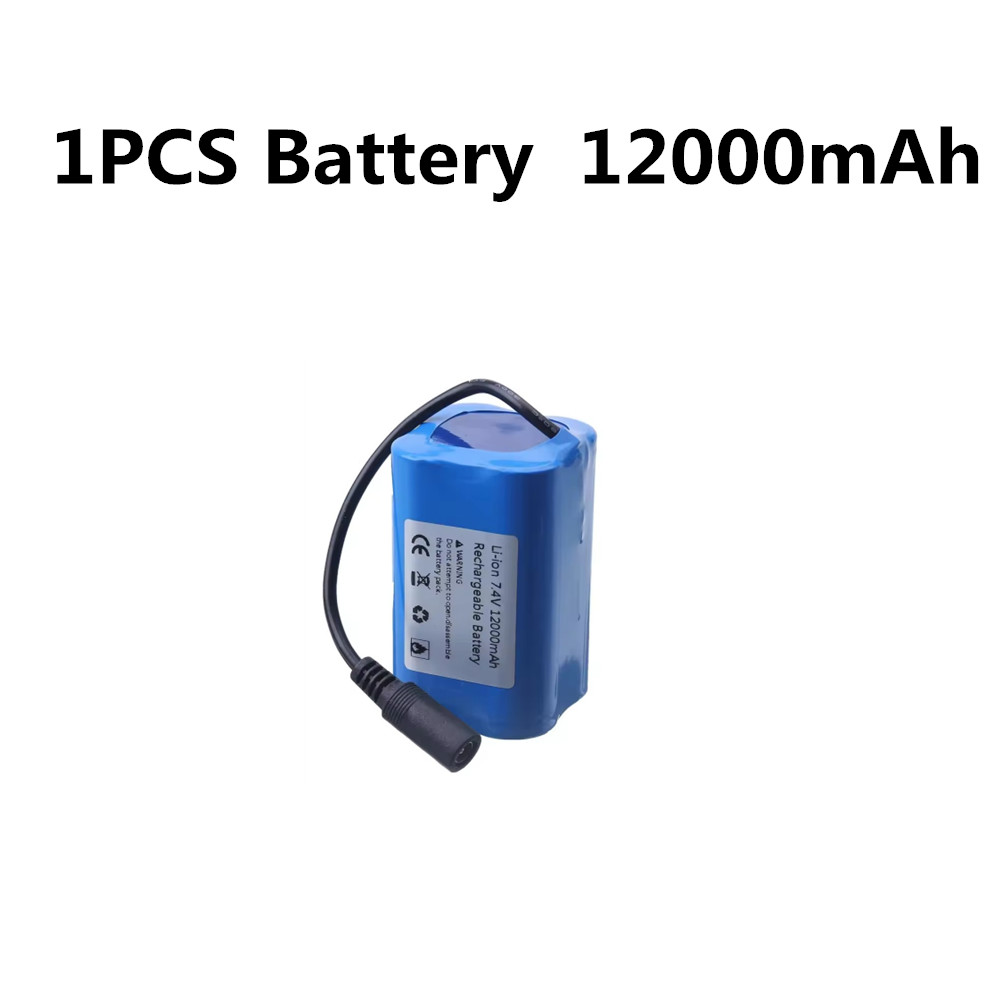 แบตเตอรี่ 7.4V 5200mAh / 12000 - Fish Finder Charger บทวิจารณ์และราคา
