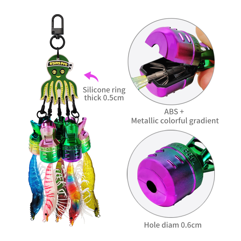 ชุดป้องกันเหยื่อตกปลาหมึกแบบชุ - Fishing Depth Finder บทวิจารณ์และราคา