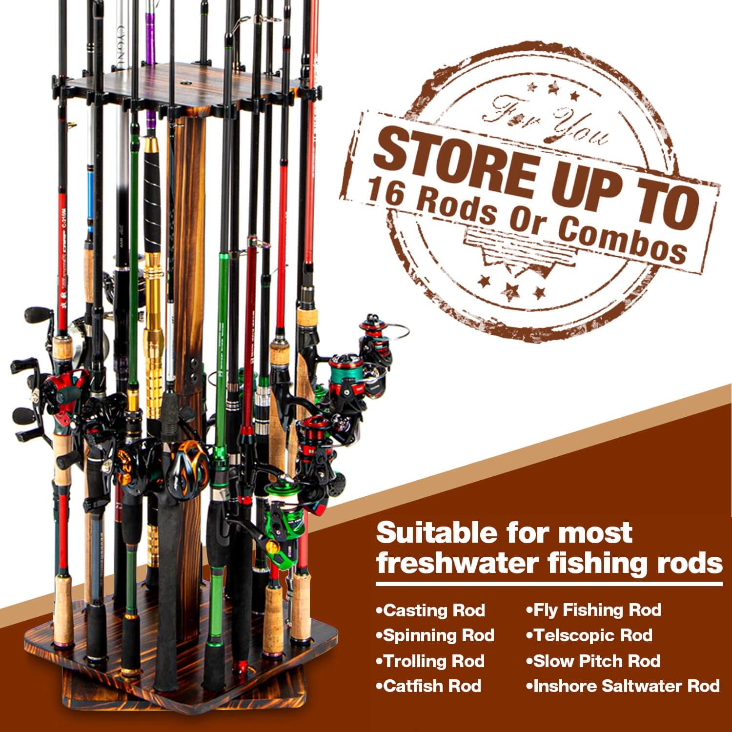 ที่วางเบ็ดตกปลาสำหรับโรงรถชั้น - Fishing Depth Finder บทวิจารณ์และราคา