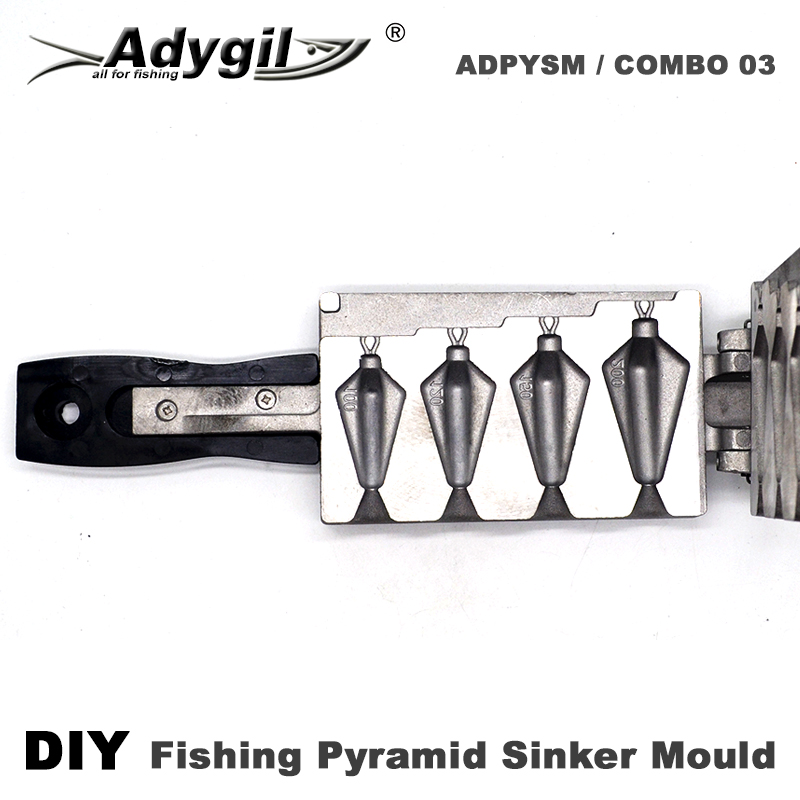 Adygil แม่พิมพ์ Sinker พีระมิด - Fishing Depth Finder บทวิจารณ์และราคา